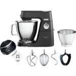 Pétrin Kenwood Titanium Chef Baker XL KVL85.004BK 1200W avec balance intégrée