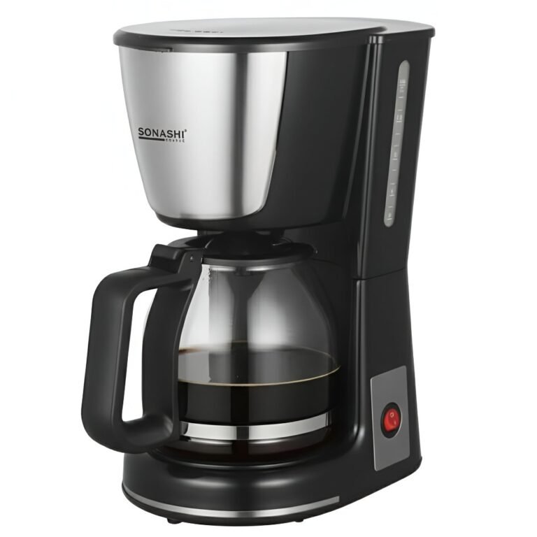 Machine à Café Filtre Sonashi SCM-4989 1000W avec verseuse en verre