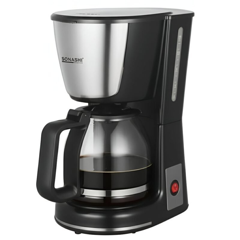 Machine à Café Filtre Sonashi SCM-4989 1000W avec verseuse en verre