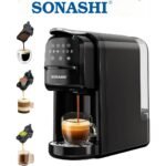 Machine à Café Multi-Capsules Sonashi SCM-4985 3 en 1 20 Bars