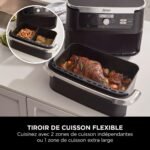 ⁦Friteuse Sans Huile Ninja Foodi  AF500EU 10,4L Dual Zone 2470W⁩ - الصورة ⁦3⁩