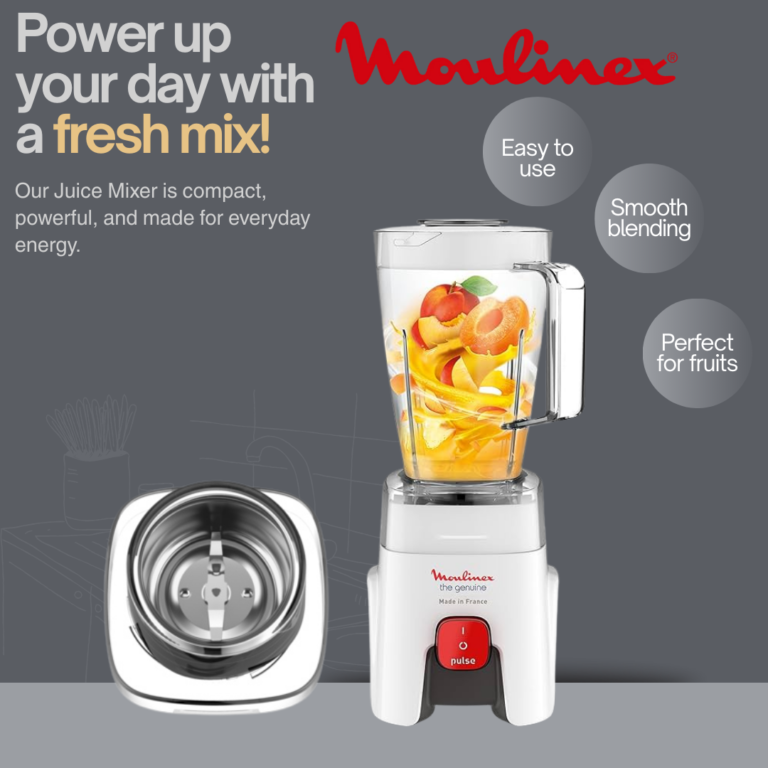 Blender Moulinex Genuine Expert LM241B25 500W avec moulin et râpe