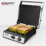Presse Panini & Grill Sonashi GT-887 2000W avec ouverture 180°
