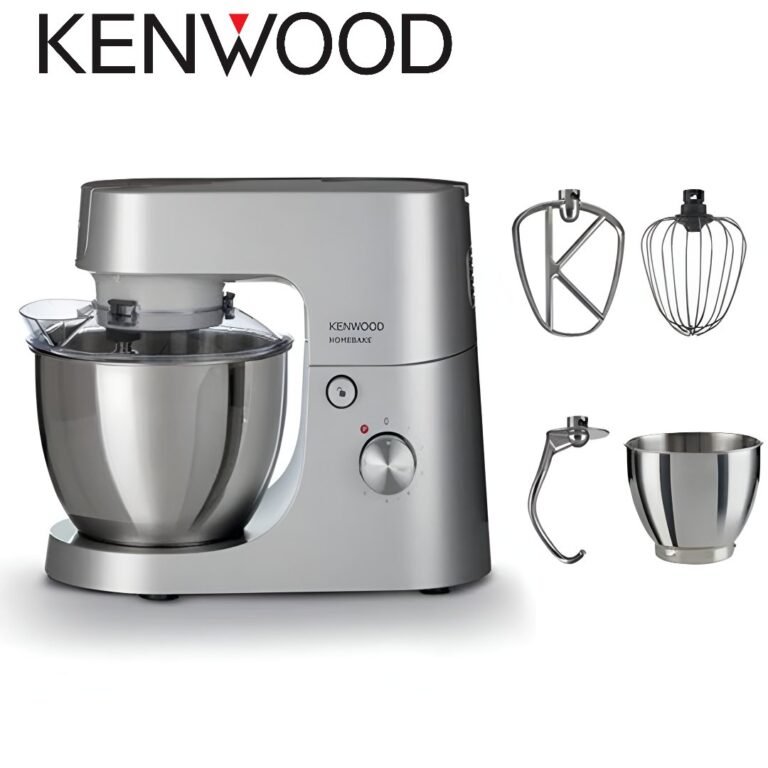 Robot Pétrin Kenwood HomeBake KHH01.000SI 1400W avec bol inox 5L