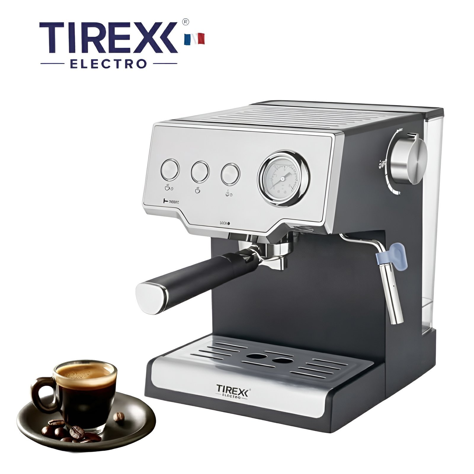 tirexx-caf1000-machine-cafe-expresso-20-bars.jpg Machine à Café Expresso TIREXX CAF1000 20 Bars 850W