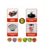 ⁦Centrifugeuse & Mixeur 4 en 1 ProTefal JE-J30A 800W⁩ - الصورة ⁦3⁩