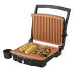 ⁦Grill & panini Maker Sonashi SGT-859C 2000W⁩ - الصورة ⁦2⁩