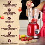 ⁦Blender ProfiCook PC-UM 1195 800W 1,5L Rouge⁩ - الصورة ⁦6⁩