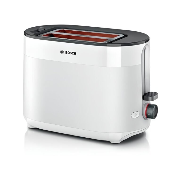 Grille-pain Bosch MyMoment TAT2M121 950W Blanc avec fonctions décongélation et réchauffage