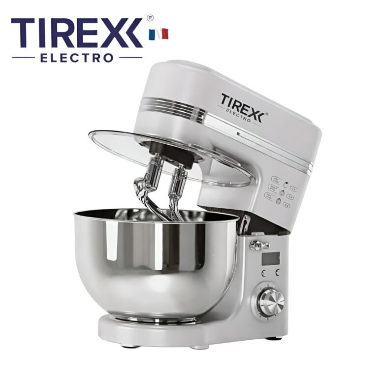 Pétrin Professionnel TIREX PTR150GA 2000W avec bol inox 10L et double crochet