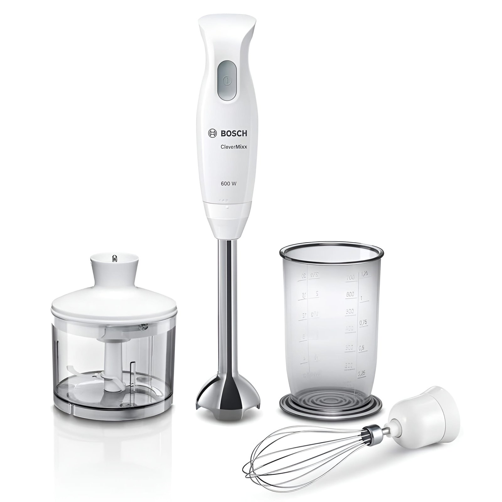 bosch-clevermixx-msm26500-mixeur-plongeant-600w.jpg Mixeur Plongeant Bosch CleverMixx MSM26500 600W avec hachoir et fouet