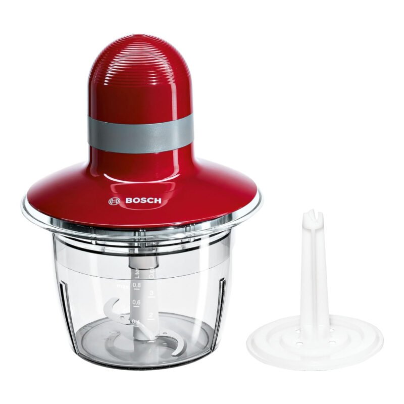 Hachoir Bosch MMR08R2 400W rouge avec bol 0,8L