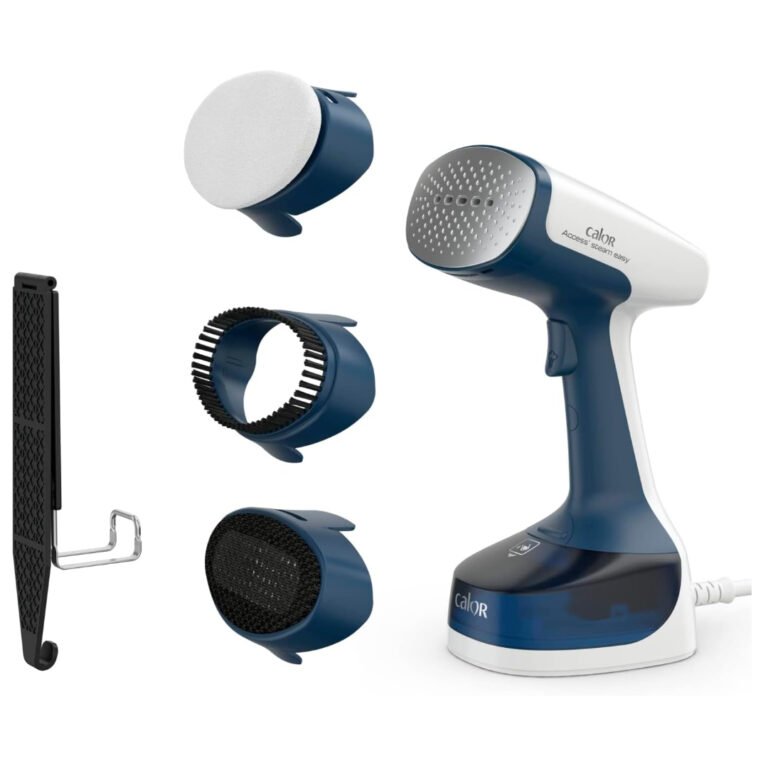Défroisseur vapeur à main Calor Access Steam Force DT8100C0 avec vapeur puissante pour défroisser et rafraîchir tous les types de textiles.
