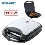 Panini & Grill Maker Sonashi SGT-851 1100W avec plaques antiadhésives