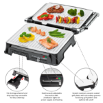 ⁦Clatronic Multi Grill Barbecue KG 3571 – Panineuse & Grill 2000W⁩ - الصورة ⁦6⁩