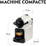⁦Machine à Café Nespresso Inissia Blanche Expresso 19 Bars⁩ - الصورة ⁦6⁩