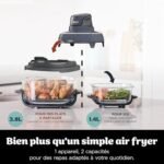 ⁦Friteuse Sans Huile Ninja CRISPi FN101 Compact 1700W 5,2L⁩ - الصورة ⁦8⁩