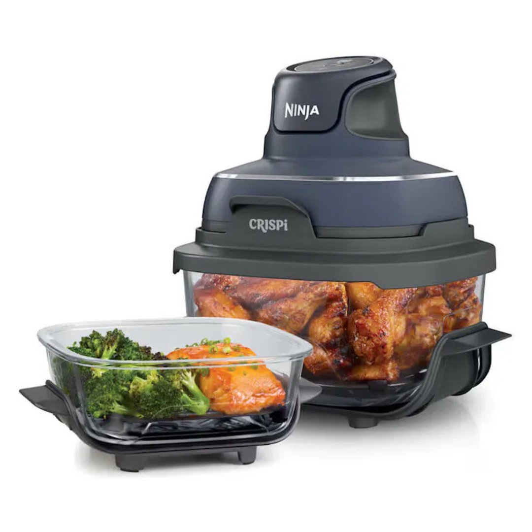 ninja-crispi-air-fryer-1700w-compact.jpg.jpg Friteuse Sans Huile Ninja CRISPi FN101 Compact 1700W 5,2L - الصورة 1