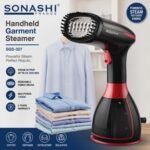 ⁦Défroisseur Vapeur Portable Sonashi SGS-327 1500W⁩ - الصورة ⁦2⁩