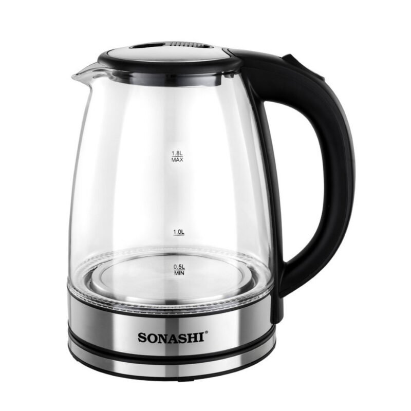 Bouilloire Électrique Sonashi SKT-1809 1,8L 1500W en verre