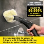 ⁦Nettoyeur Vapeur Kärcher SC 3 EasyFix – 1900W⁩ - الصورة ⁦8⁩
