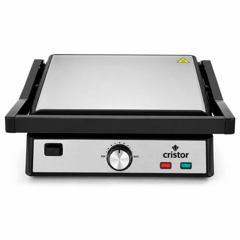 Grill Électrique Cristor KGL611XB 2000W Ouverture 180°