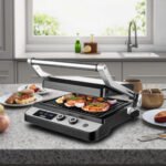 ⁦Sonashi Grill Viande & Panini SGT-860N – 2000W – Écran LED⁩ - الصورة ⁦2⁩