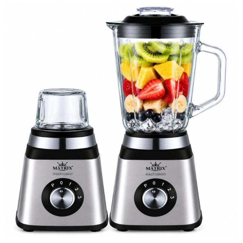 Blender multifonction Matrix MX-9261 500W avec bol de 1,5L et moulin 2 en 1