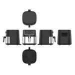 ⁦Friteuse à Air Cristor KFA650XN – 1650W – 7,5L⁩ - الصورة ⁦2⁩