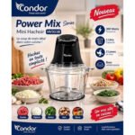 ⁦Mini Hachoir Condor Power Mix HV311B 300W – 1L⁩ - الصورة ⁦2⁩